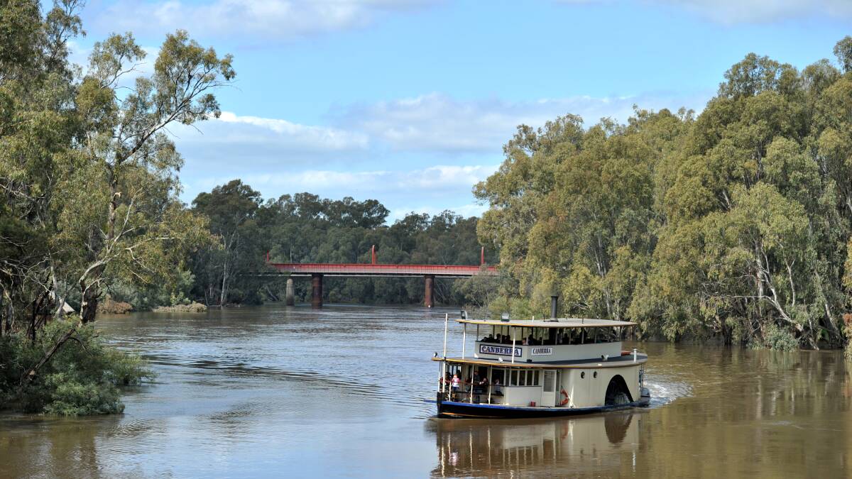 The Murray River near Echuca Port. File photo.
