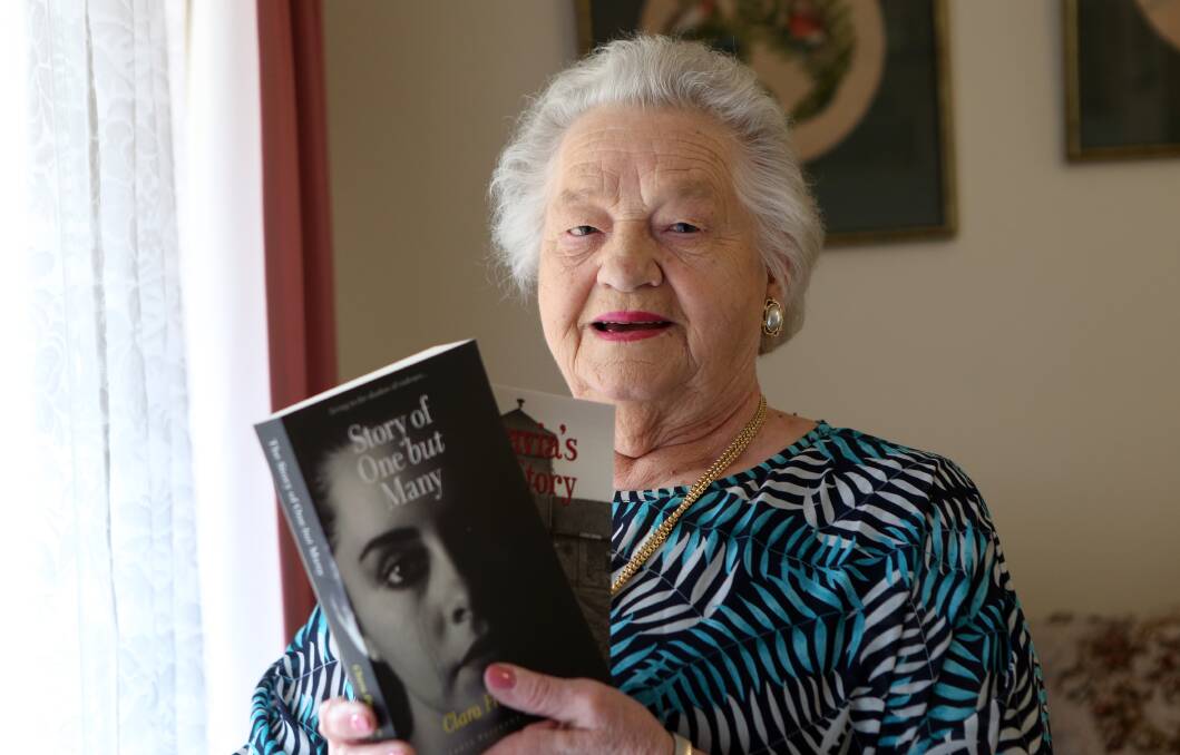 AUTHOR: Since retiring at age 73, Clara Franklin has released four books. Her two most recent - Ottavia's Story and Story of One but Many came out this year. Picture: GLENN DANIELS