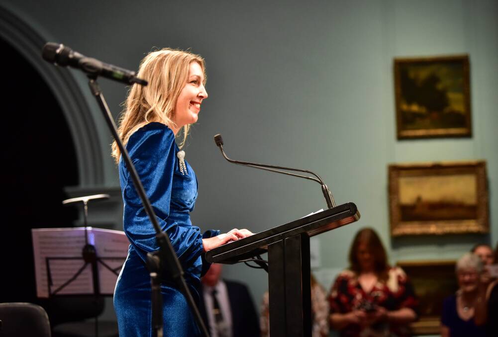LEADER: Bendigo Art Gallery director Jess Bridgfoot grew up seeing exhibitions at the gallery before taking the top job in 2019. Picture: BRENDAN McCARTHY