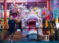 HELP WANTED: Bendigo Chinese Association president Doug Lougoon is hoping to have another 50 Easter volunteers to help carry dragons and banners in Bendigo Easter Fair events. Picture: BRENDAN McCARTHY