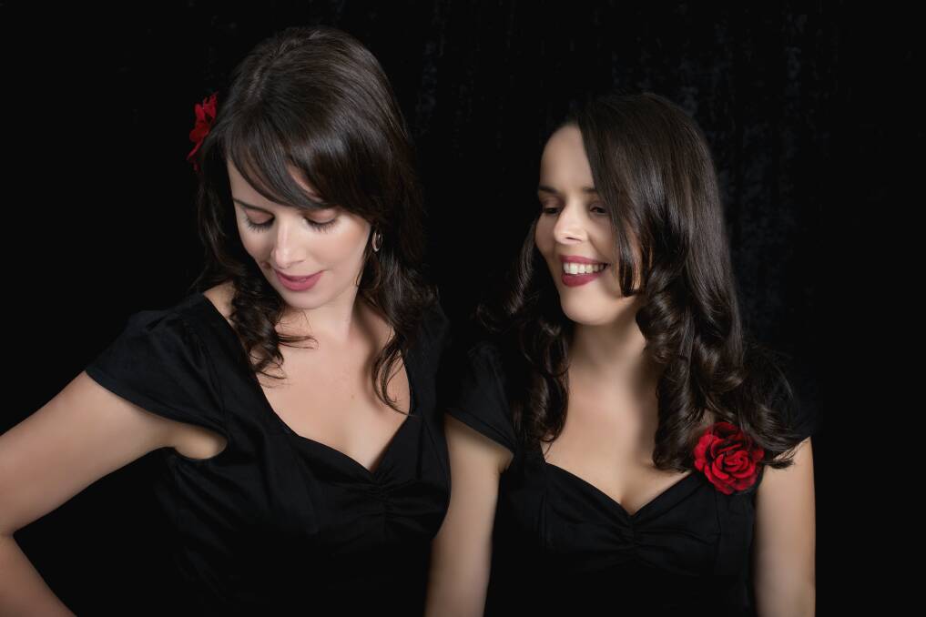 RETURNING: Alanna and Alicia Egan will perform together in Bendigo on May 8. It will be their first live show since before COVID-19 swept the country. Picture: SUPPLIED