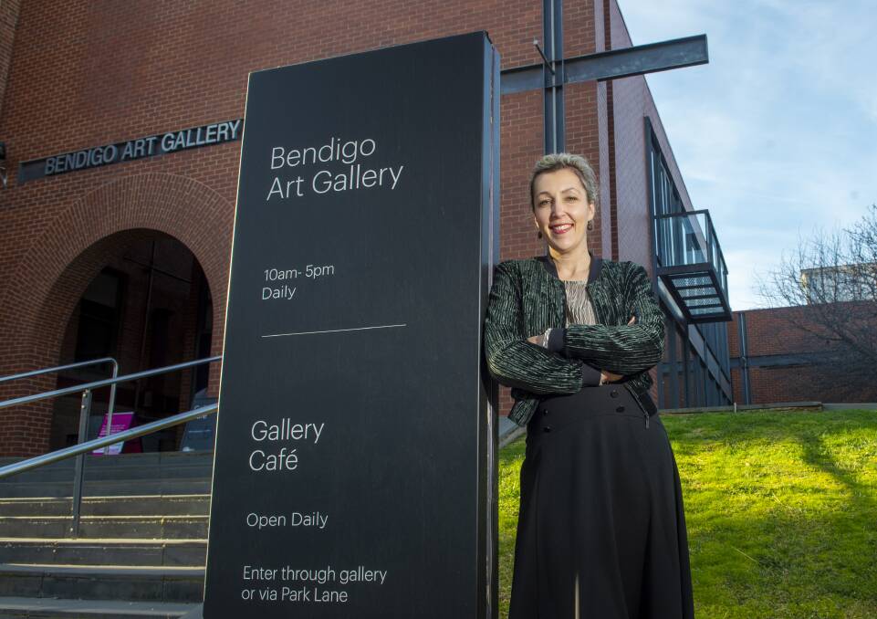 DOORS SHUT: Director Jessica Bridgfoot confirmed the Bendigo Art Gallery would close for almost two years during its redevelopment. Picture: DARREN HOWE