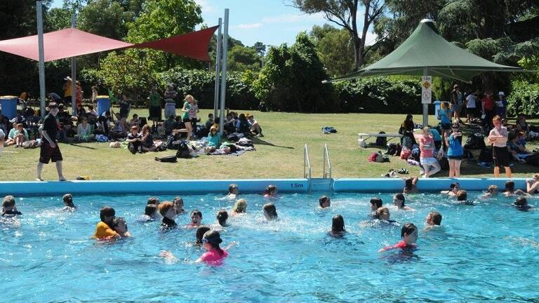 Castlemaine pool will open this weekend. Picture: SUPPLIED