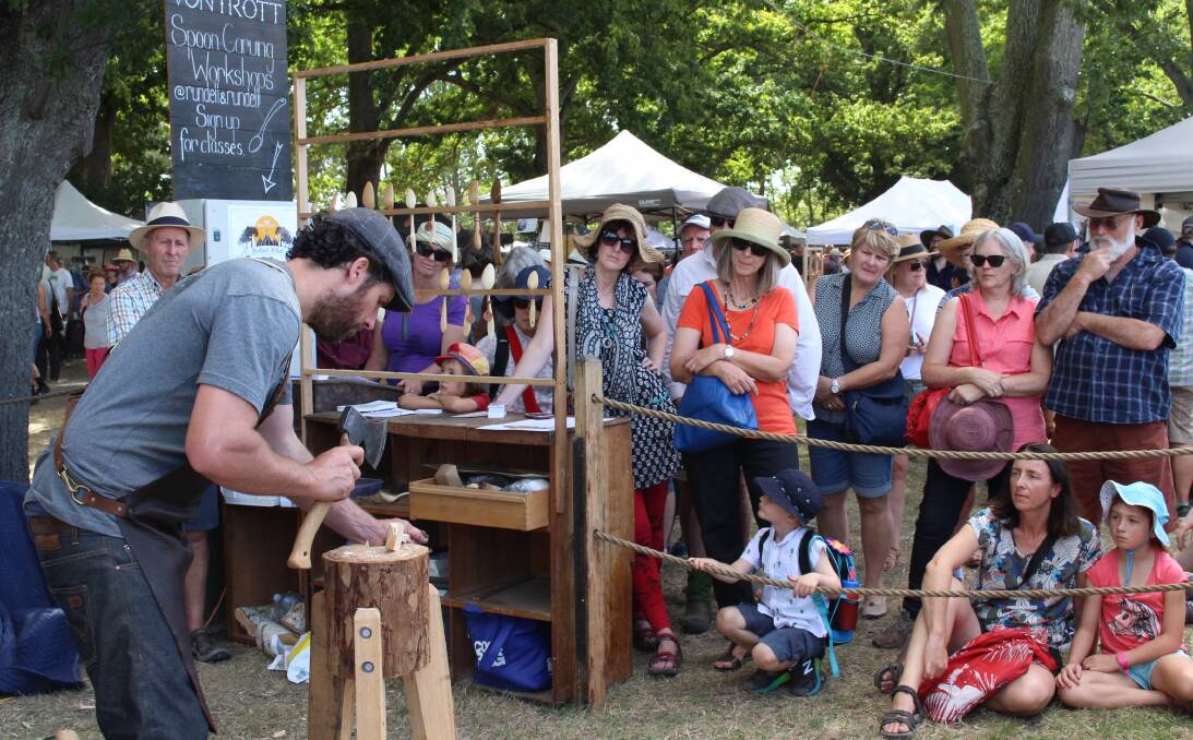 POPULAR: Thousands of people visit Kyneton for the Lost Trades Fair where craftspeople showcase their skills in demonstrations. Picture: FILE PHOTO
