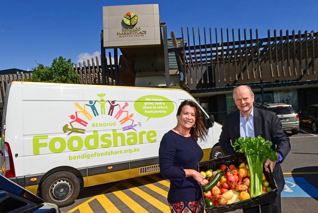 Fund boost for food charity thanks to Bendigo Marketplace partnership
