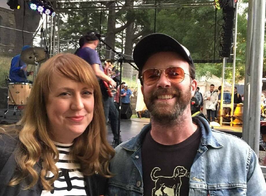 Kyneton Music Festival directors Jess Grant and Rob Jones. Picture: SUPPLIED