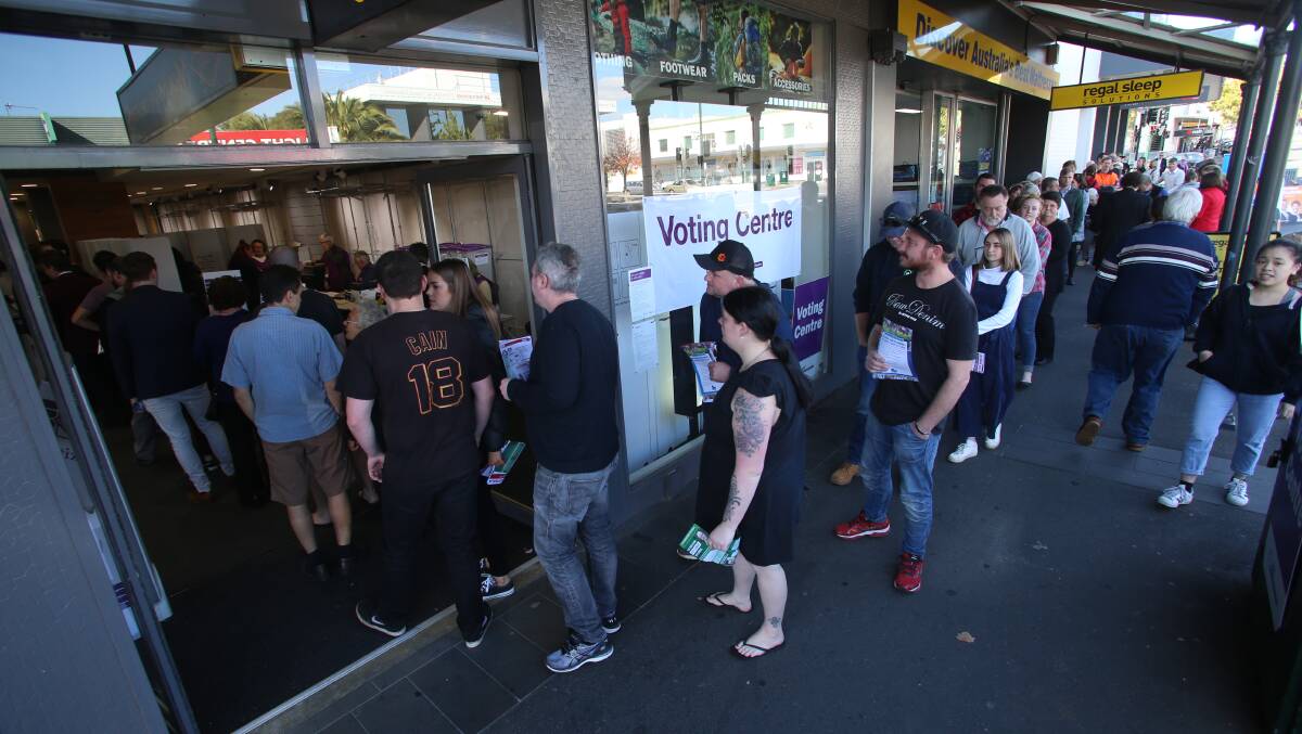 POLLING: More than 37,000 people have voted early in the Bendigo electorate.