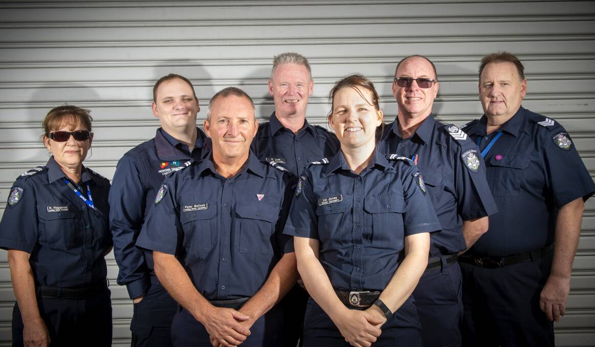 HERE TO HELP: New members of the Bendigo Proactive Policing Unit focused on helping youths at risk of offending. Picture: DARREN HOWE 