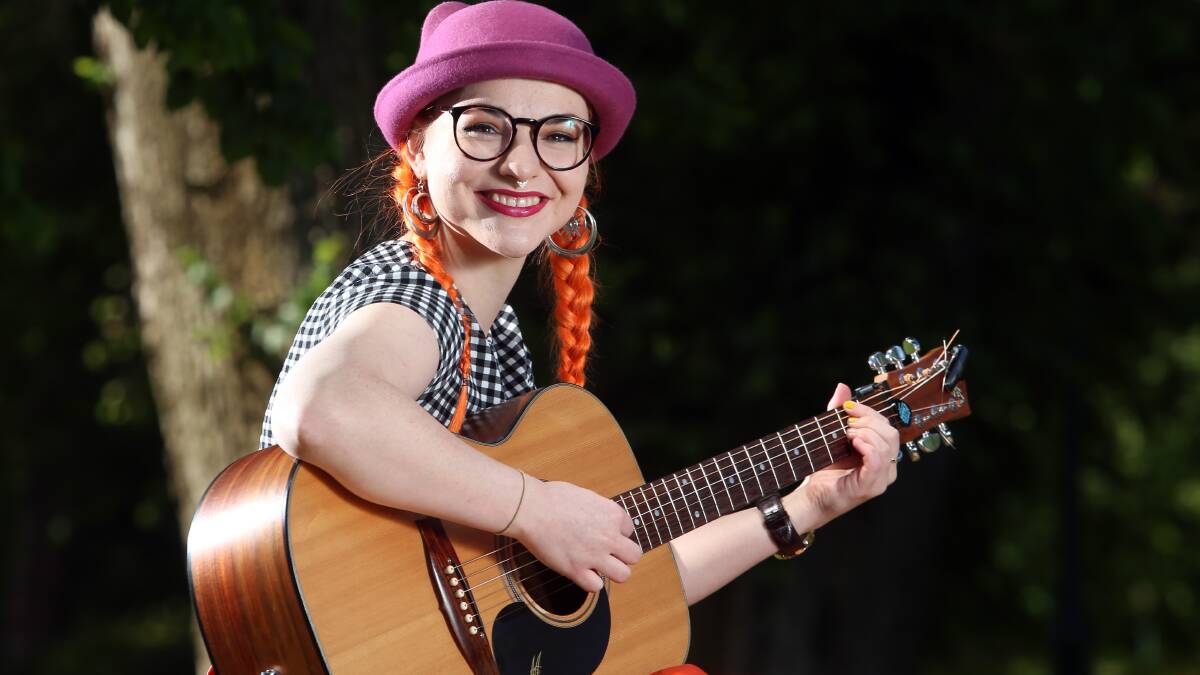 TAKING TO THE STAGE: Local singer-songwriter Sherri Parry will perform five sets during the Bendigo Blues and Roots Music Festival. Picture: GLENN DANIELS