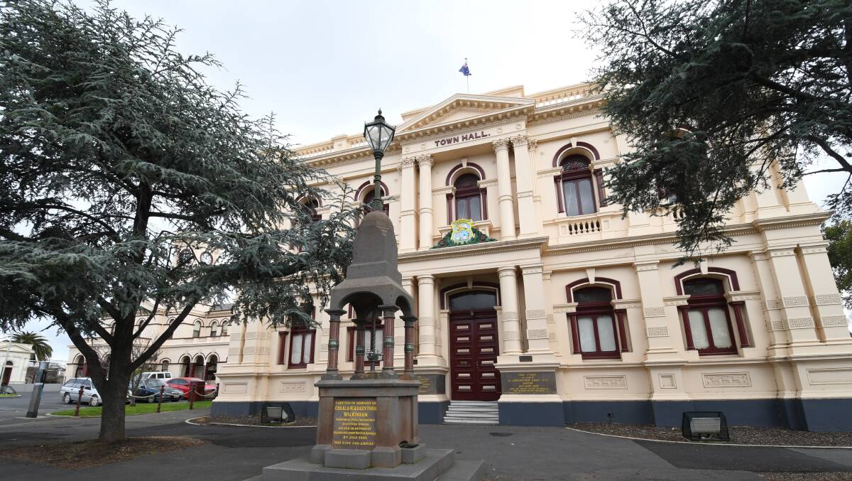 Maryborough Town Hall. Picture: FILE PHOTO