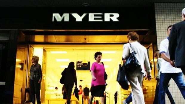 Poor conditions in June now means that Myer now expects profit to come in under $70 million. Photo: Jessica Shapiro