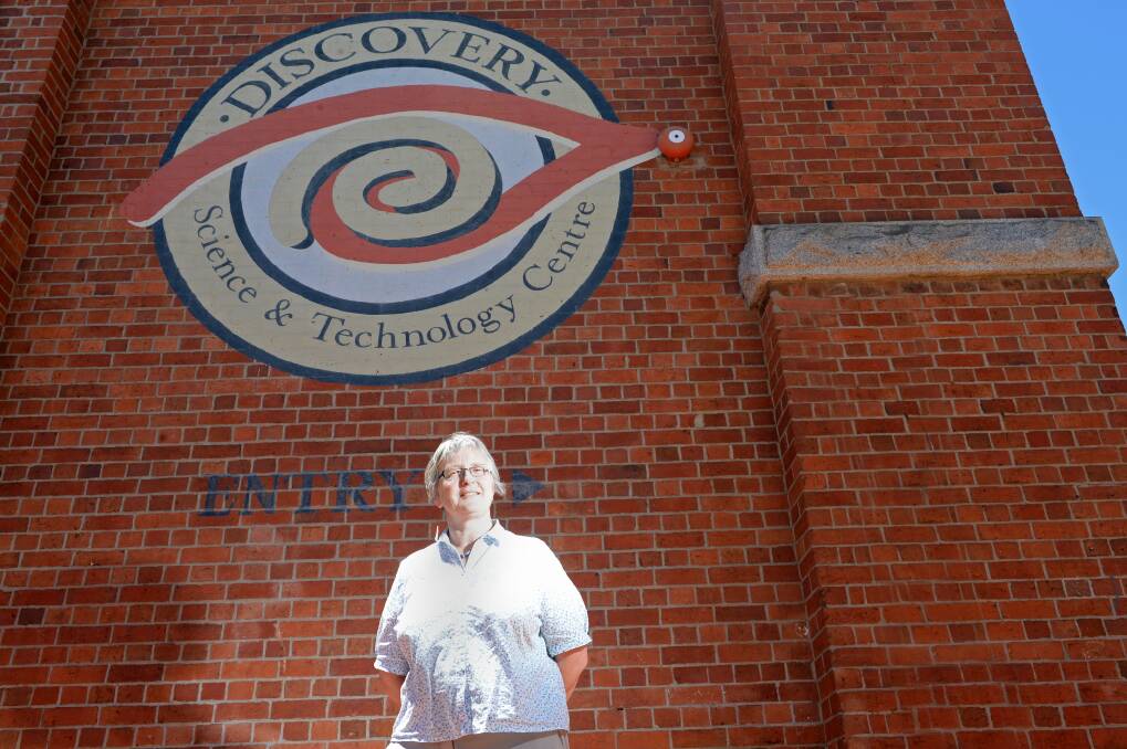 FAREWELL: Katherine Legge is leaving her role at the Discovery Centre after 17 years. Picture: DARREN HOWE
