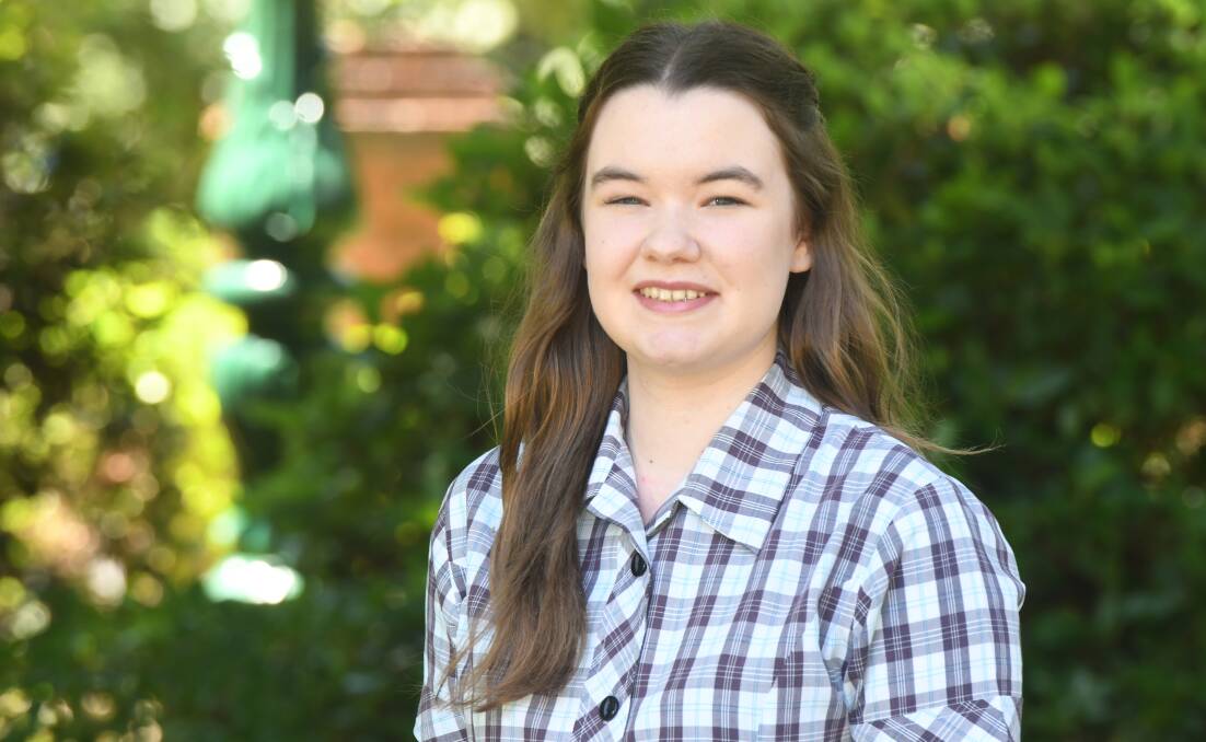 Victory Christian College dux Sarah Barker.