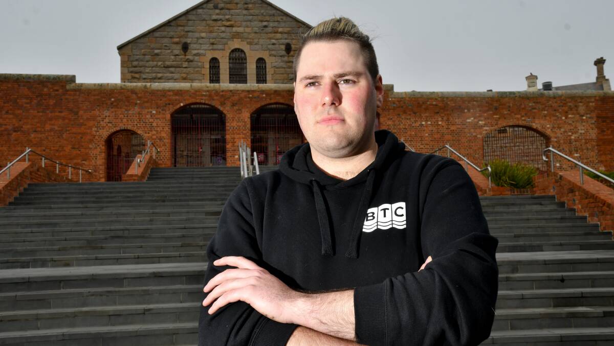 FUTURE PLANS: BTC president Bevan Madden has his eyes on the future after two years of dealing with the pandemic while producing theatre shows. Picture: NONI HYETT