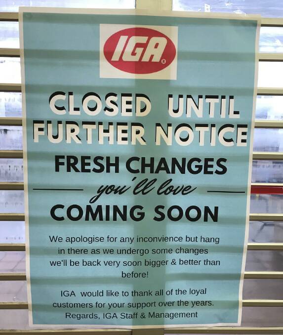 Strath Village and Maryborough IGA stores close until further notice
