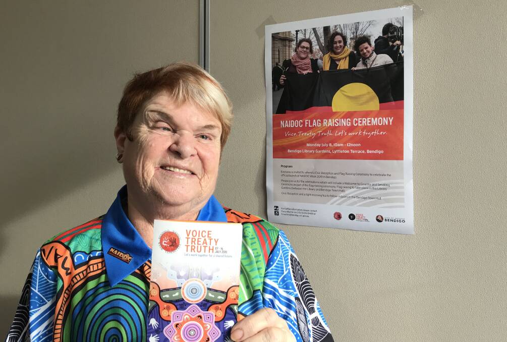 PROGRAM: Bendigo NAIDOC Week chairperson Aunty Lyn Warren is excited at the amount of events in this year's NAIDOC Week. Picture: CHRIS PEDLER