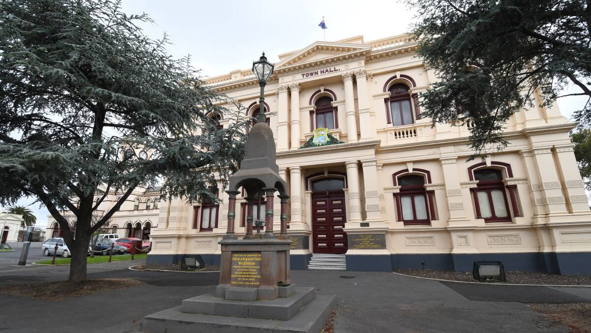 Maryborough Town Hall. Picture: File photo