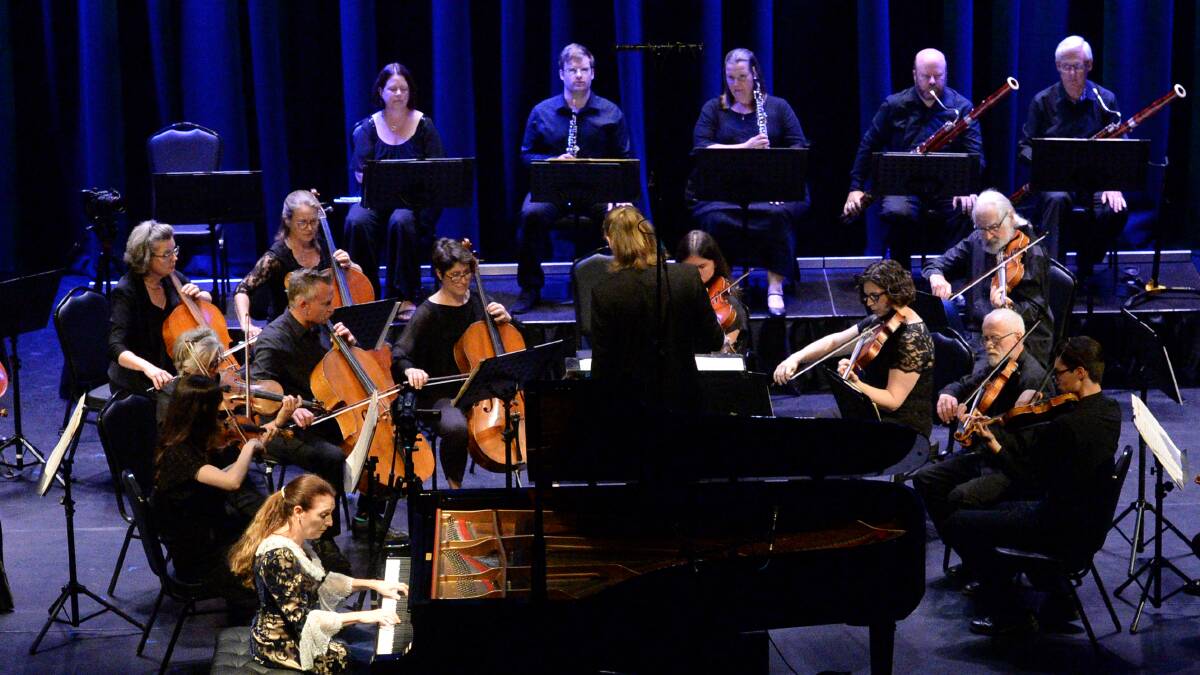 40th celebration: The Bendigo Symphony Orchestra reached its 40-year milestone this year. It was recognised with concerts at the weekend. Picture: DARREN HOWE
