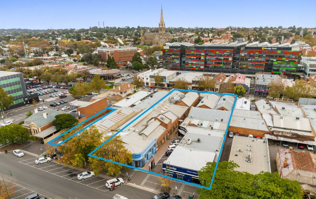 Buildings between 365-379 Hargreaves Street and 58-64 Queen Street are also on the market. Picture: SUPPLIED