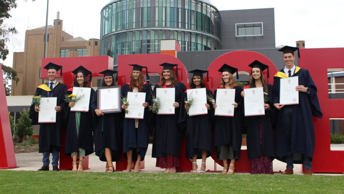 La Trobe University Bendigo celebrates first graduates with medical degrees. Picture: SUPPLIED
