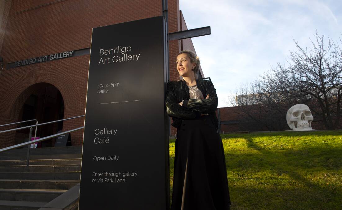 Bendigo Art Gallery director Jess Bridgfoot. Picture by Darren Howe