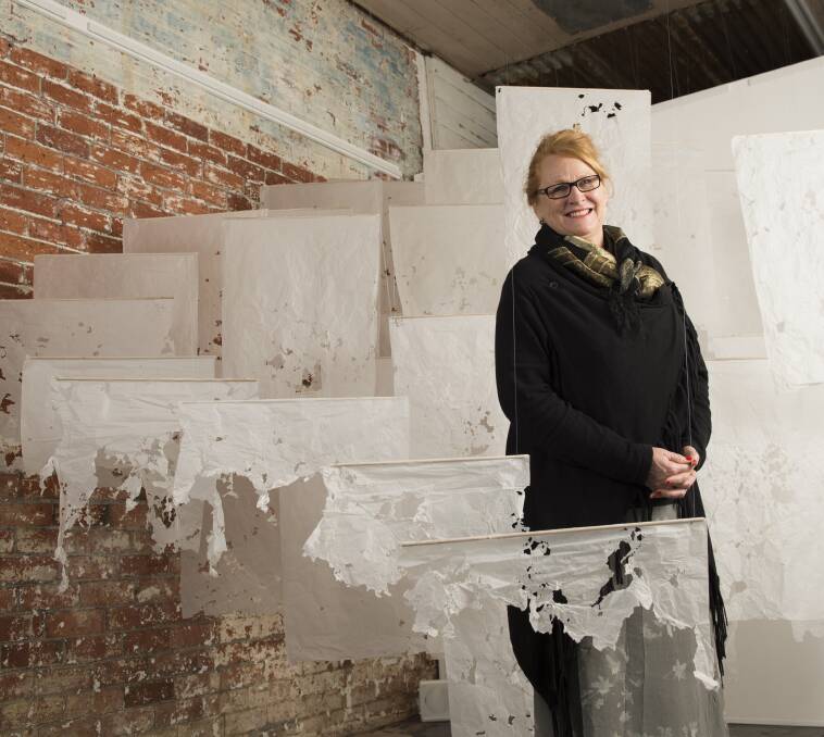 ART: The Arnold Street Gallery was developed by Susan McMinn (pictured) and Tegan Wheeldon.