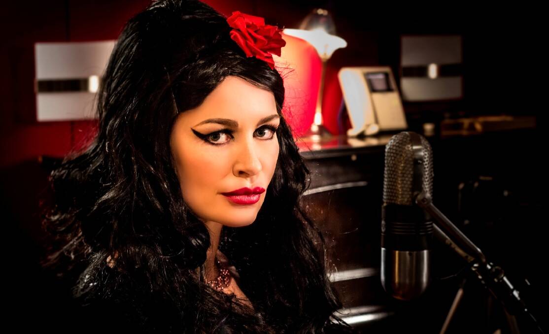 VOICE: Atlanta Coogan will sing Amy Winehouse's songs in Castlemaine on May 21. Winehouse died of alcohol poisoning in 2011. Picture: CONTRIBUTED
