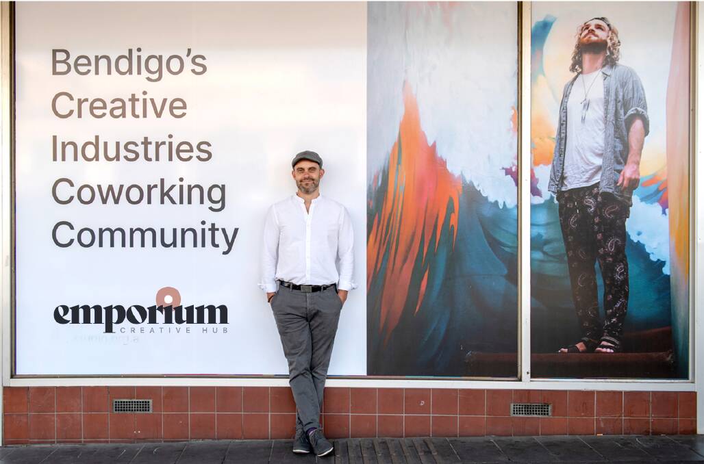 PROGRAM LAUNCH: Emporium Creative Hub manager David Hughes is excited to see creative businesses thrive in its new business incubator program. Picture: SUPPLIED 