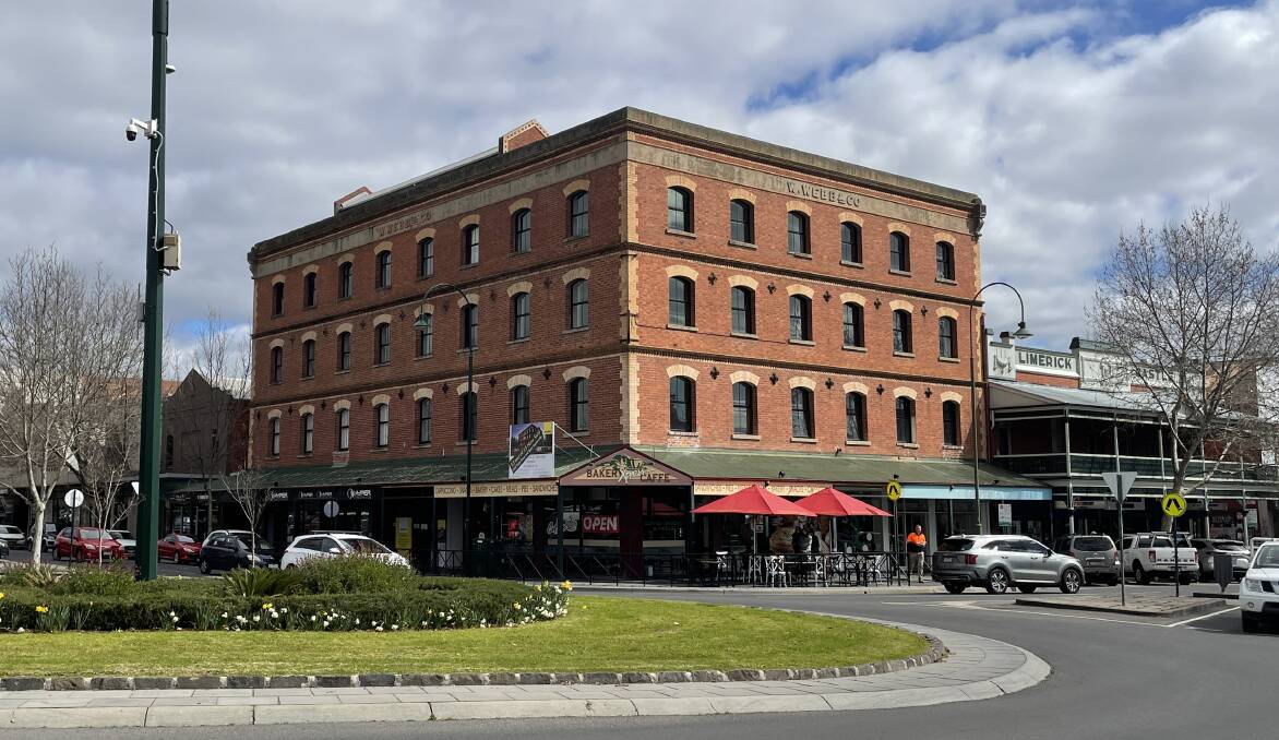 The historic Webb and Co building at the corner of Williamson and Queen streets has been renovated to include 15 modern apartments. Picture by Chris Pedler