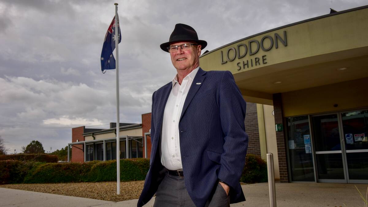 Retiring Loddon Shire CEO Phil Pinyon. Picture: BRENDAN McCARTHY