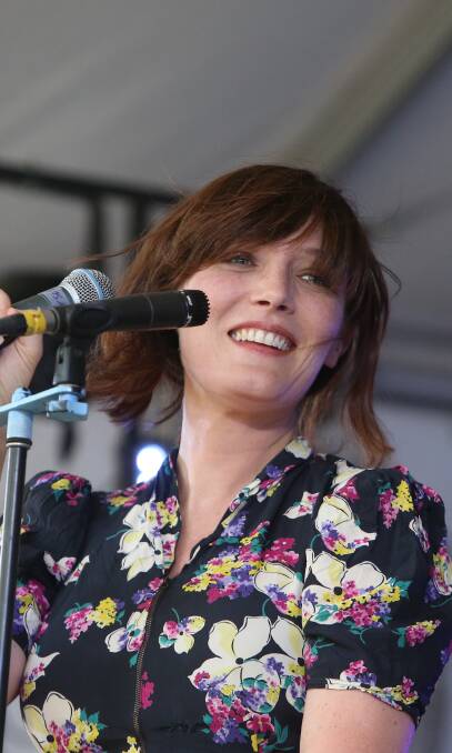 STAR ATTRACTION: Sarah Blasko performs at the 2015 Riverboats Festival. Director David Frazer says he never imagined the festival would prove so popular.
