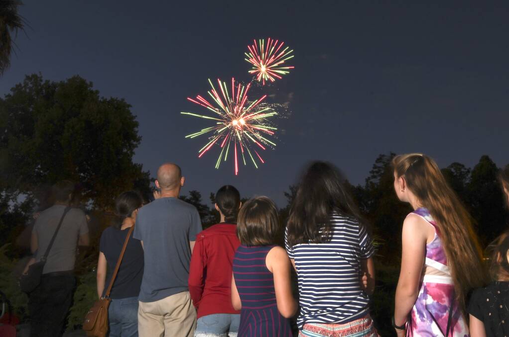 Expected cool change to favour Rosalind Park fireworks display