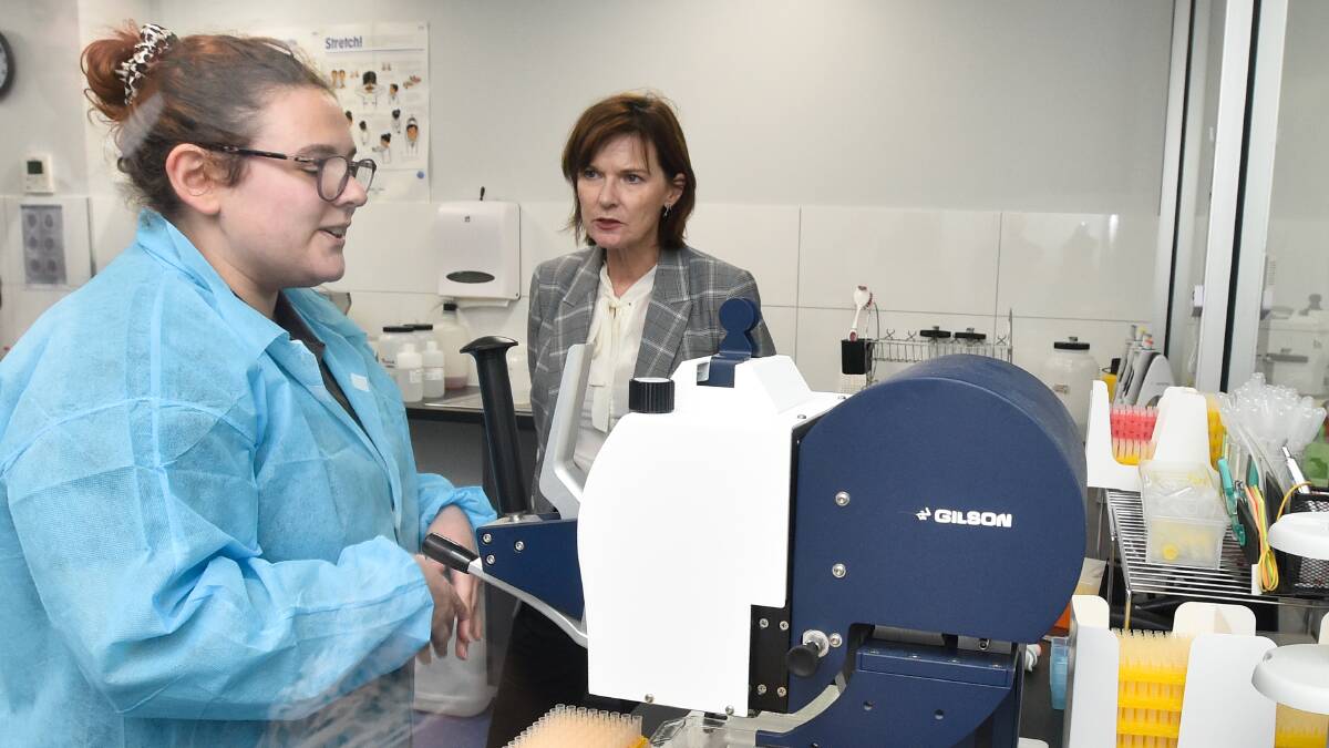 The new laboratory is expected to create 40 new jobs. Picture: NONI HYETT