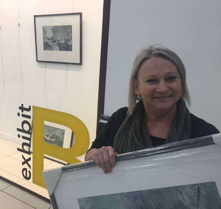 SHOWCASE: Bendigo artist Julie Andrews is showing her artwork at new arts space Exhibit B. Picture: CHRIS PEDLER