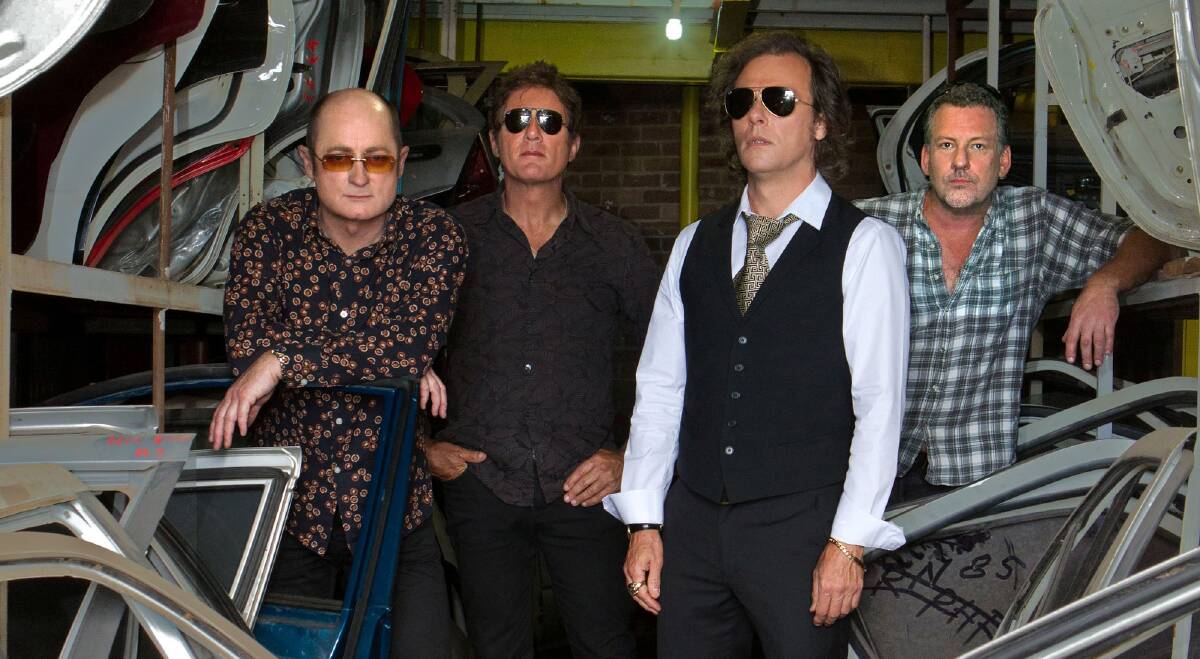 BIG AND BOLD: The Hoodoo Gurus aim to make every show their best performance. Picture: SUPPLIED