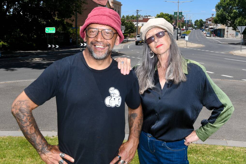Eaglehawk Festival committee member Albert 'Skip' Skipper and Judith Jacobs are excited for the Borough Block Party. Picture by Noni Hyett