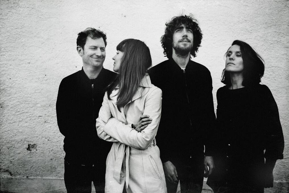 NEW RECORD: The Felicity Cripps band is made up of Tim Heath, Tom Norton, Felicity Cripps and Alex Scott Douglas.