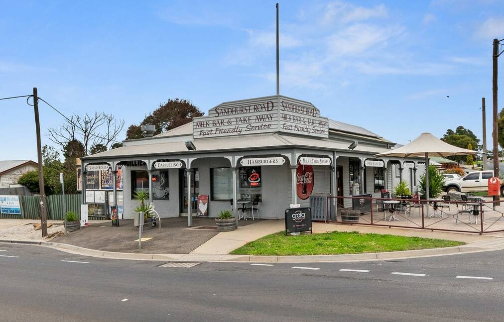 ON THE MARKET: Andrew McDonald has operated the Sandhurst Road Milk Bar for 15 years. The business is now for sale. Picture: CHRIS PEDLER