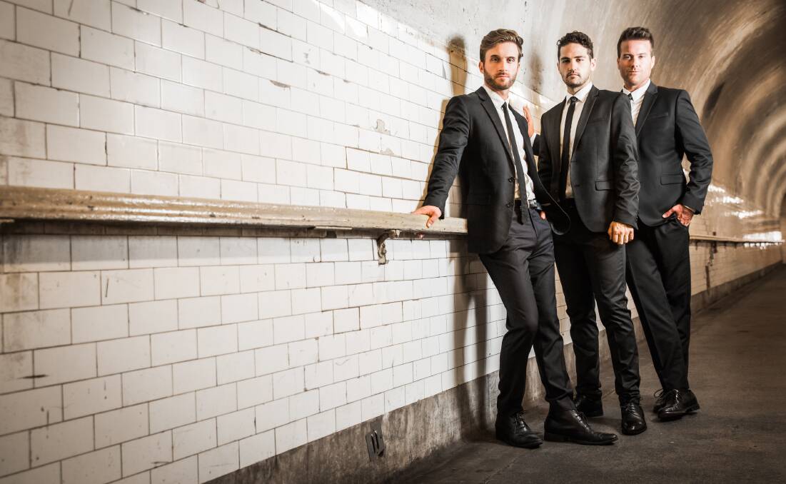 TOURING: Shades of Buble is a three-man tribute show in Bendigo on March 7.