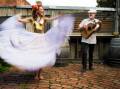 HAPPY TO HELP Castlemaine salsa dance teacher Camila Serrano and organiser Stephen Breheny will perform at a fundraiser for Cuban band El Son Entero. Picture: BRENDAN McCARTHY