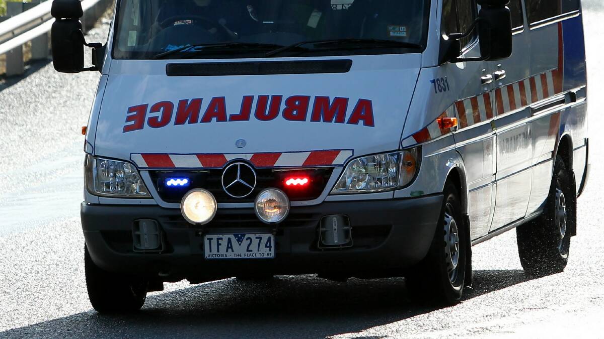 Emergency services at car crash on Northern Highway near Echuca