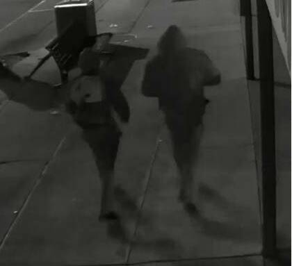 Images of the two men police would like to speak with. Picture: Victoria Police