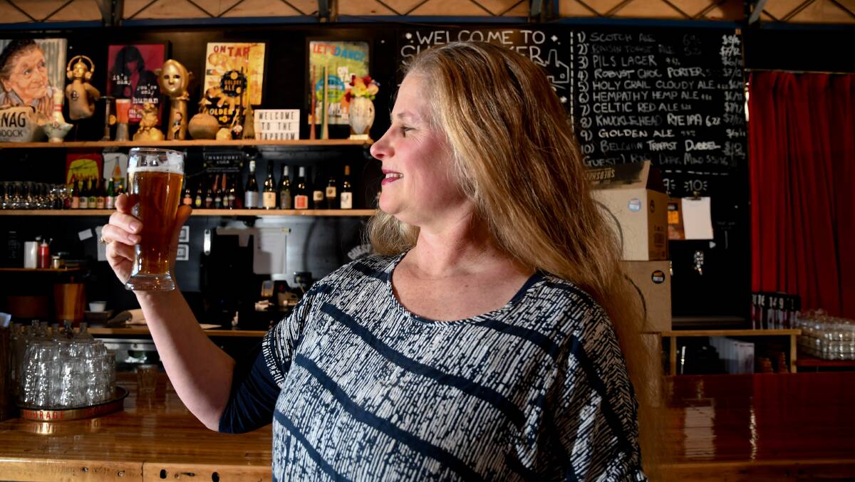 SUPPORT BREWING: Shedshaker Brewing owner Jacqueline Brodie-Hanns feels some breweries have been excluded in being able to access the state government's Hospitality Venue Fund. Picture: NONI HYETT