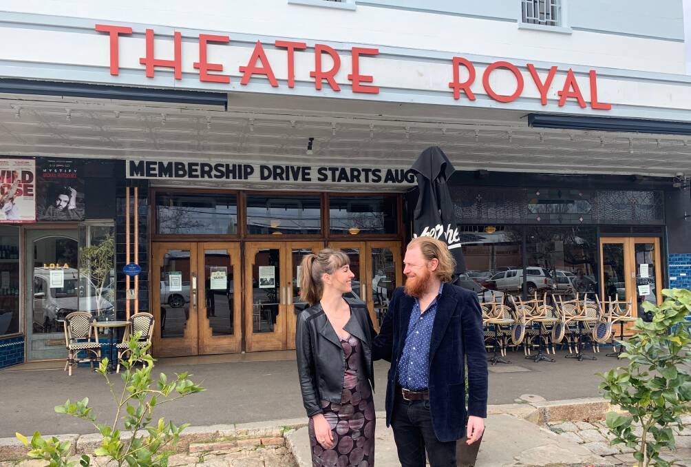 FUNDRAISER: Theatre Royal owners Felicity Cripps and Tim Heath will launch a membership drive to raise funds for the historic venue. Picture: SUPPLIED
