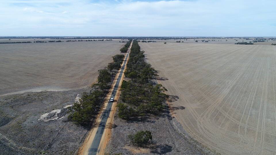 LONG STRETCH: Watchem-Warracknabeal Road is one of teh Buloke Shire projects to be given funding in the Fixing Country Roads Program.