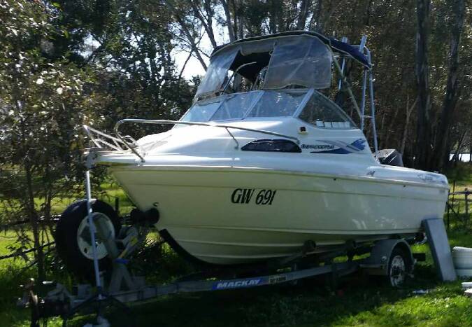 Police investigate boat theft from Derrinal property
