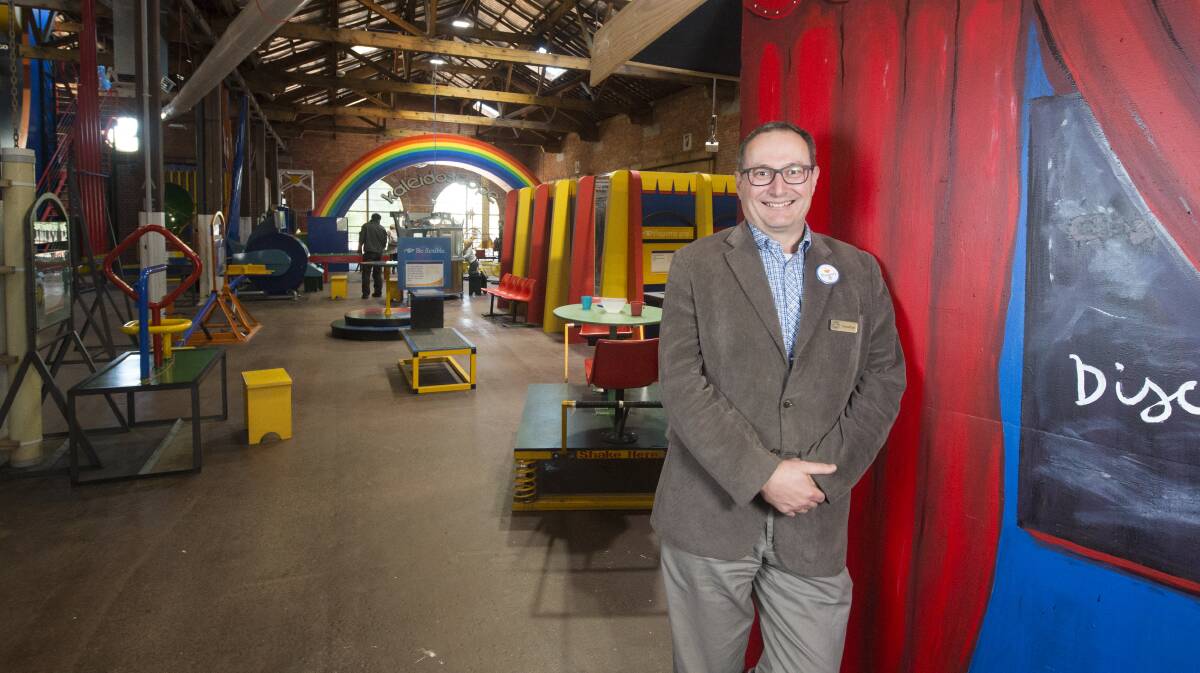 Discovery Centre General Manager Jonathan Ridnell.