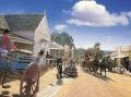 STEP BACK IN TIME: The bustling main street of Sovereign Hill.