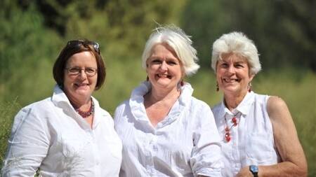 Mary Woods, Mary Carrigan and Liz Wood are the three women behind Tie Up the Black Dog (TUBD) based in Goondiwindi.