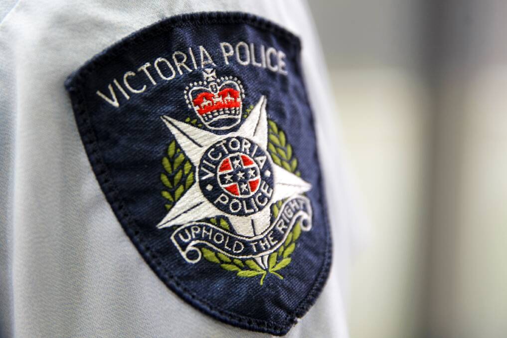 Victoria Police. Pictured - Victoria Police logo. 130814RG30 Picture: ROB GUNSTONE